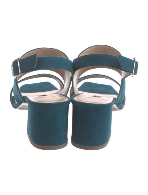 Lafayette 148 Suede Slingback Sandals