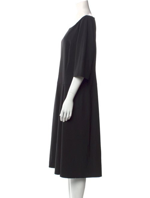 Lafayette 148 Virgin Wool Midi Length Dress