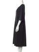 Lafayette 148 Virgin Wool Midi Length Dress
