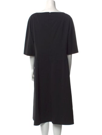Lafayette 148 Virgin Wool Midi Length Dress