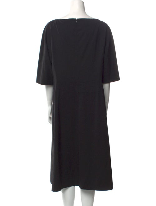Lafayette 148 Virgin Wool Midi Length Dress