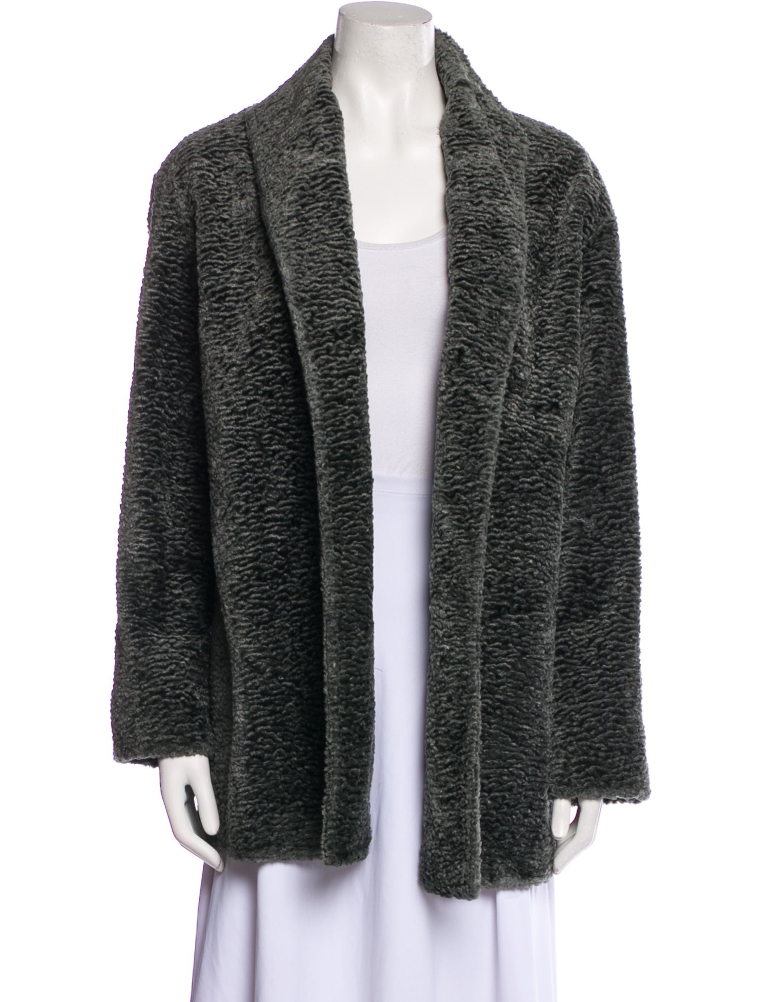 Lafayette 148 Faux Fur Coat