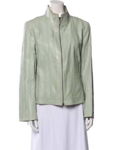 Lafayette 148 Jackets Leather Evening Jacket US 12 | XL