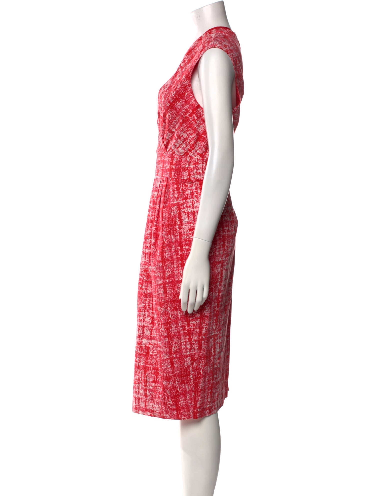Lafayette 148 Printed Knee-Length Dress