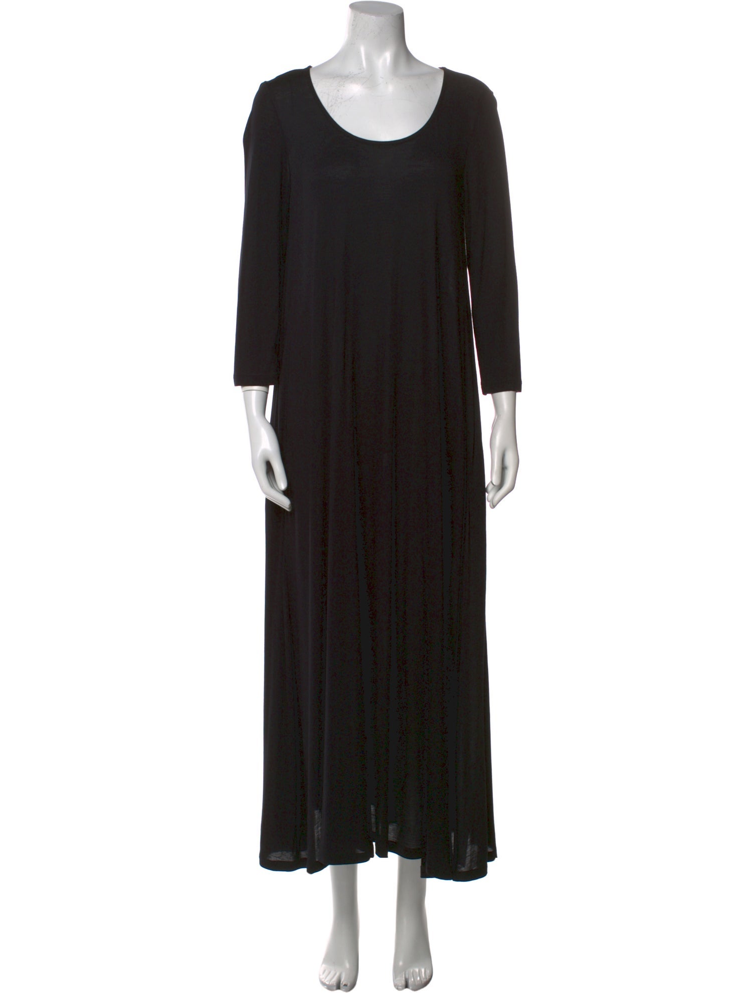 Lafayette 148 Scoop Neck Long Dress