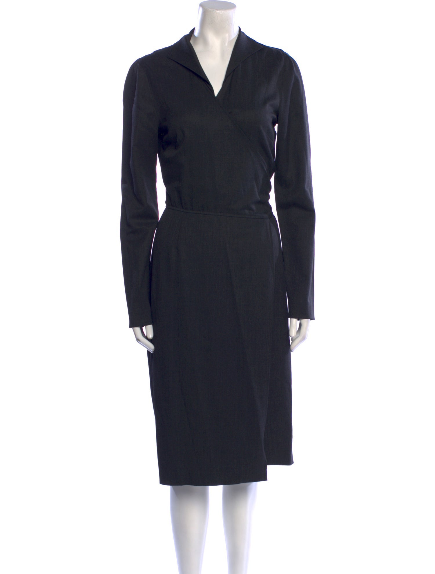 Lafayette 148 Wool Midi Length Dress