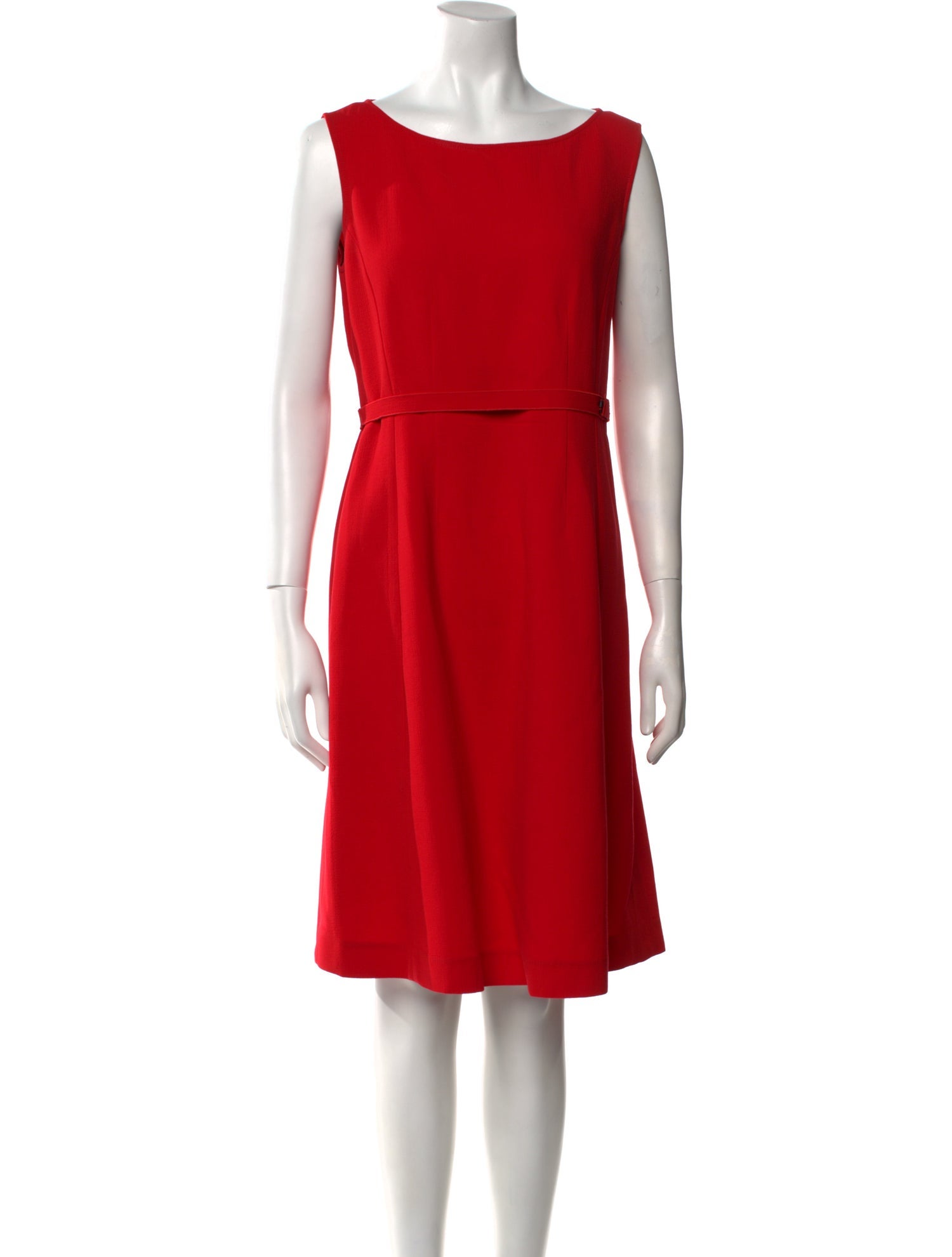Lafayette 148 Bateau Neckline Knee-Length Dress