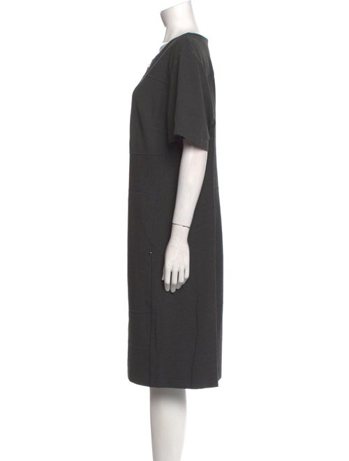 Lafayette 148 Crew Neck Knee-Length Dress