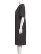 Lafayette 148 Crew Neck Knee-Length Dress