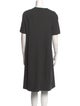 Lafayette 148 Crew Neck Knee-Length Dress