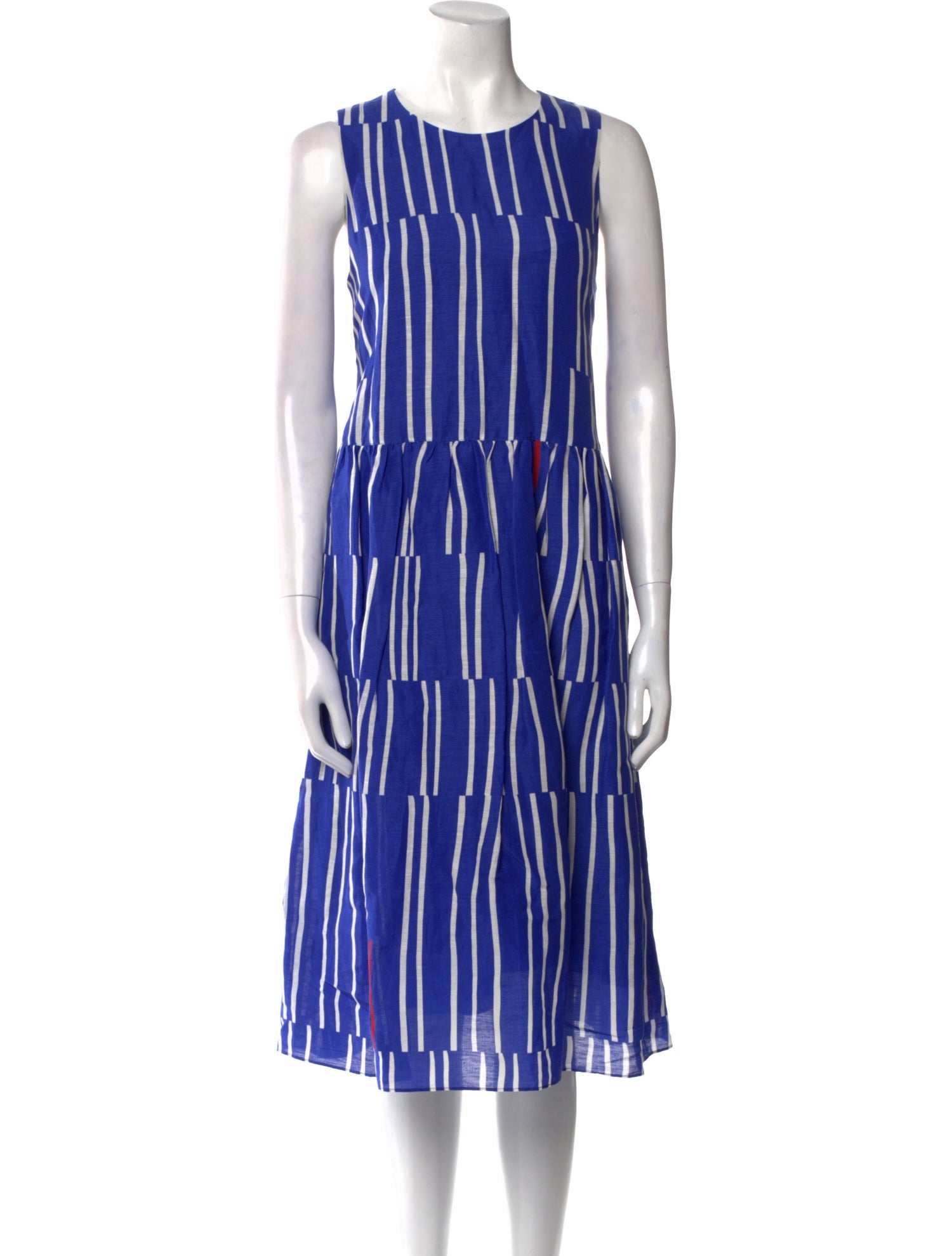 Lafayette 148 Linen Midi Length Dress