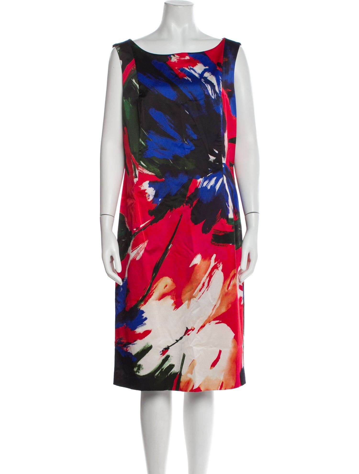 Lafayette 148 Printed Knee-Length Dress