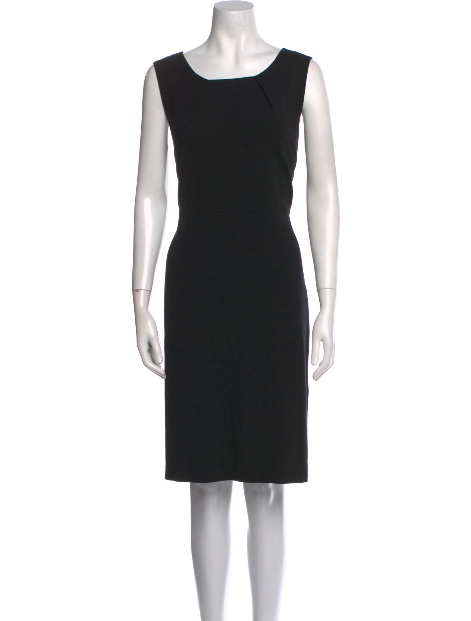Lafayette 148 Scoop Neck Knee-Length Dress