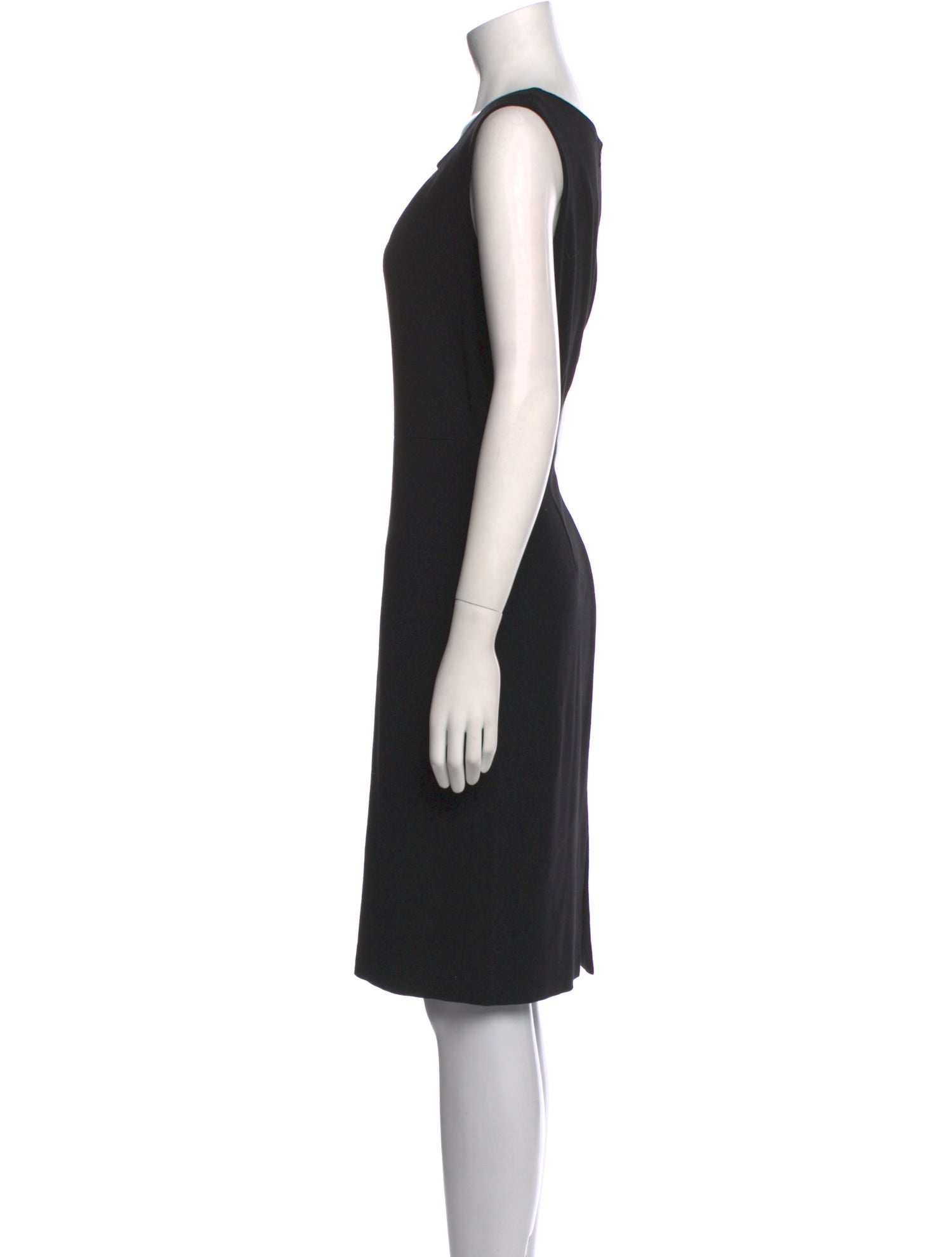 Lafayette 148 Scoop Neck Knee-Length Dress