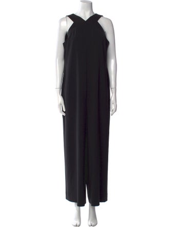 Lafayette 148 V-Neck Jumpsuit