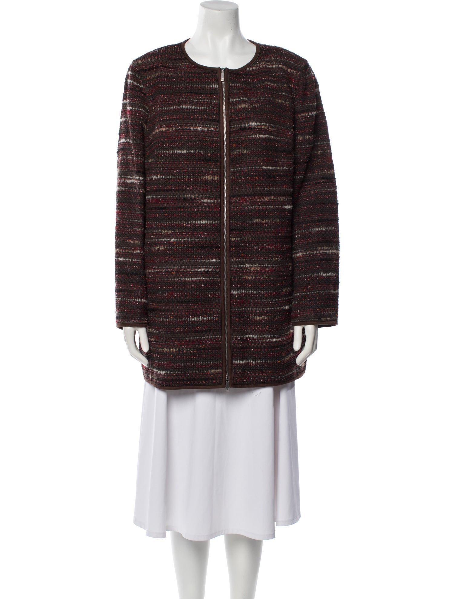 Lafayette 148 Tweed Pattern Jacket w/ Tags