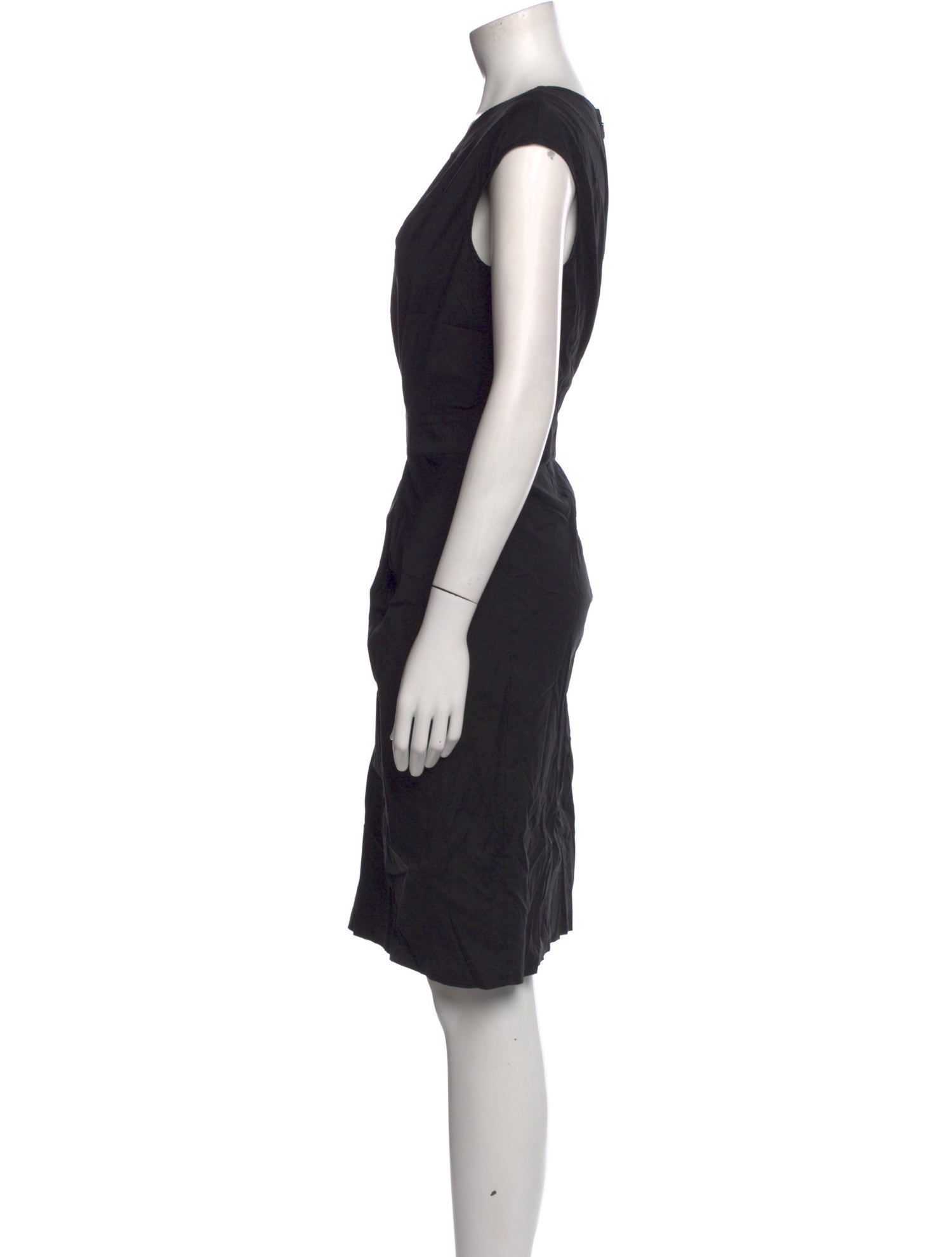 Lafayette 148 Scoop Neck Knee-Length Dress