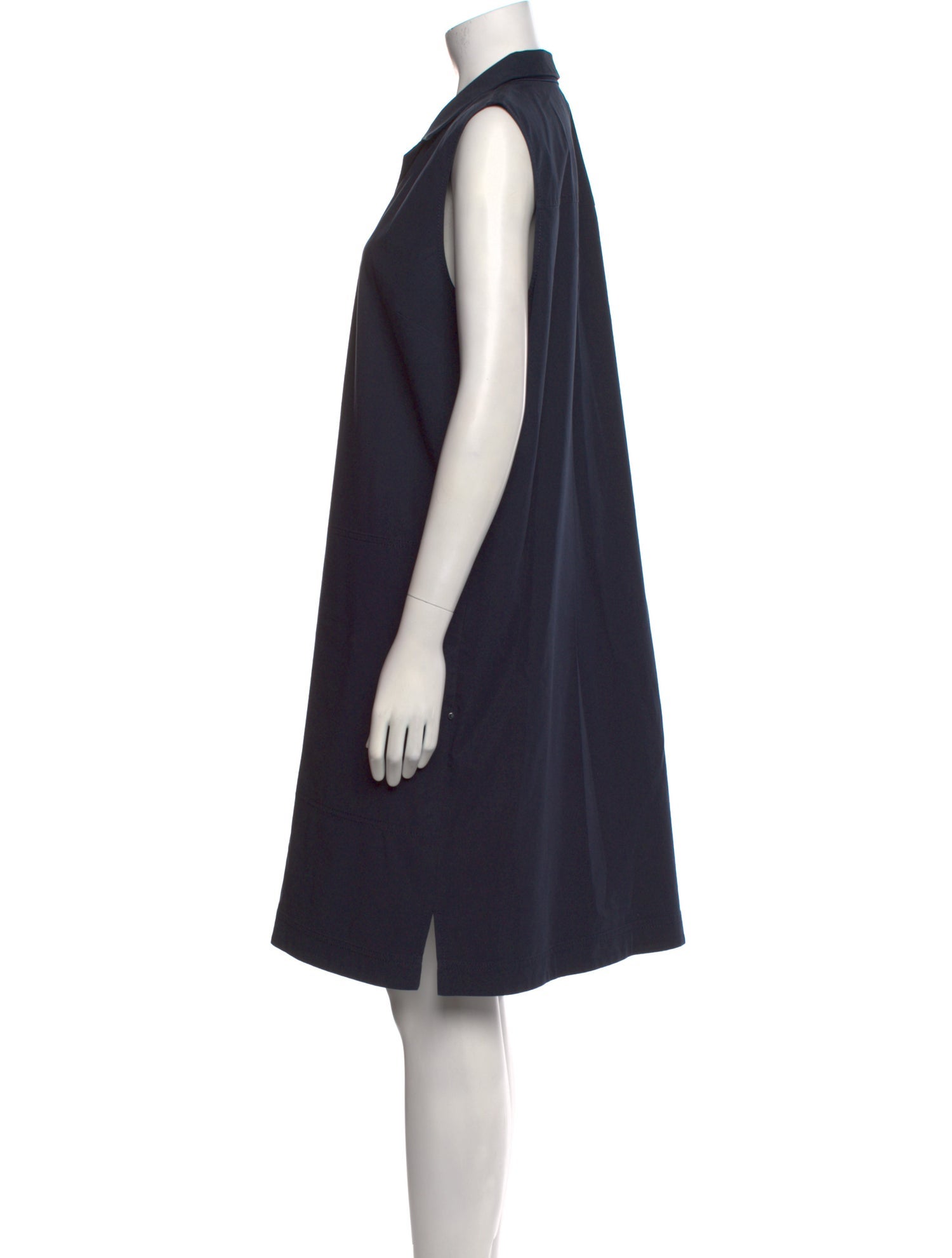Lafayette 148 V-Neck Knee-Length Dress