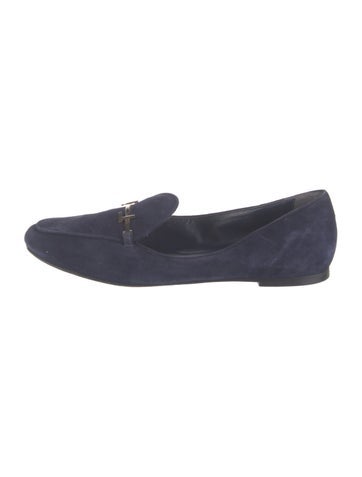 Lafayette 148 Flats Suede Loafers 10