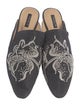 Lafayette 148 Denim Printed Mules