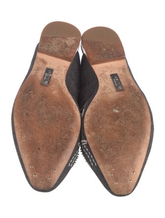 Lafayette 148 Denim Printed Mules