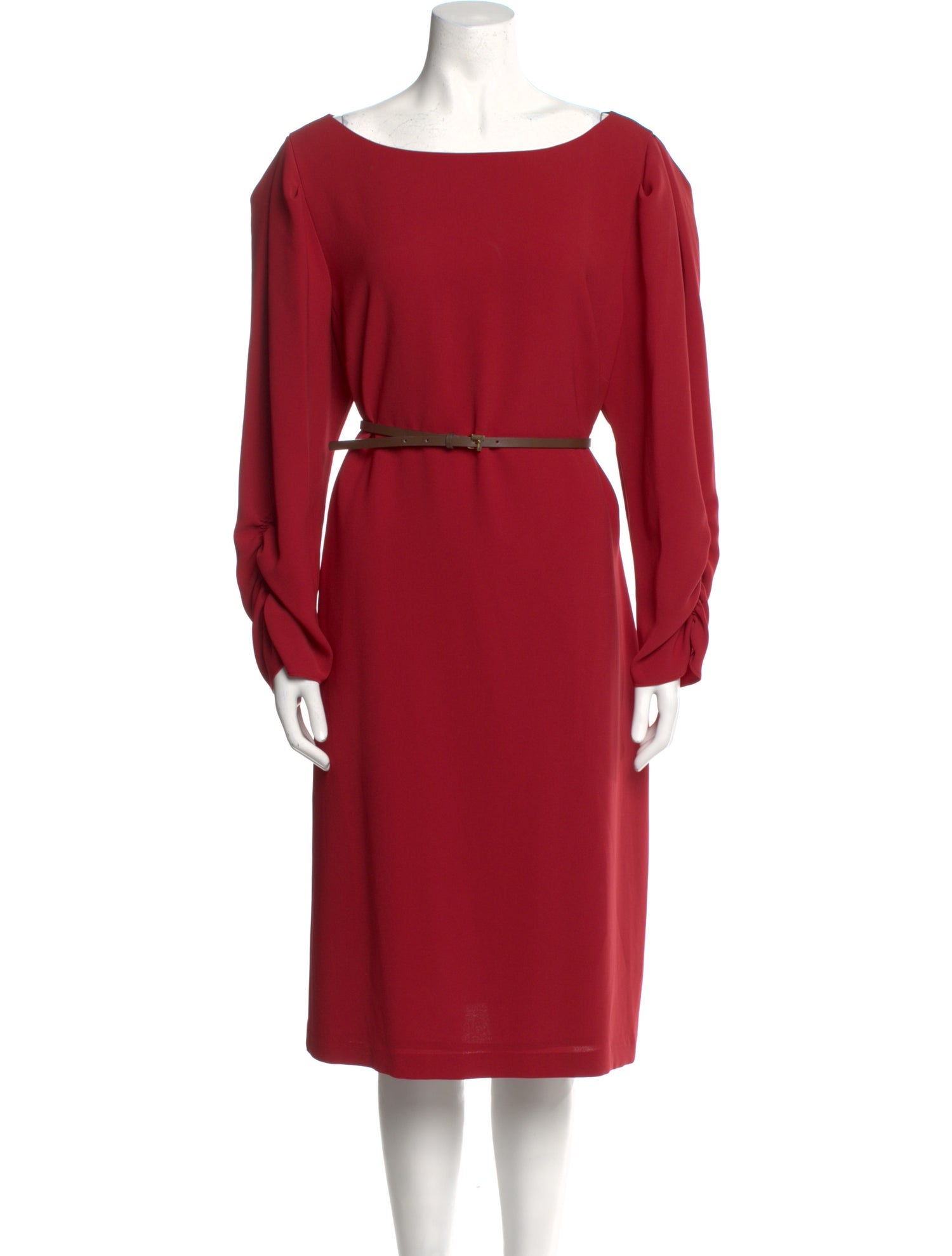 Lafayette 148 Bateau Neckline Midi Length Dress w/ Tags