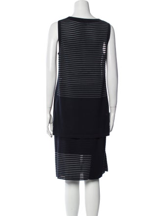 Lafayette 148 Striped Skirt Set
