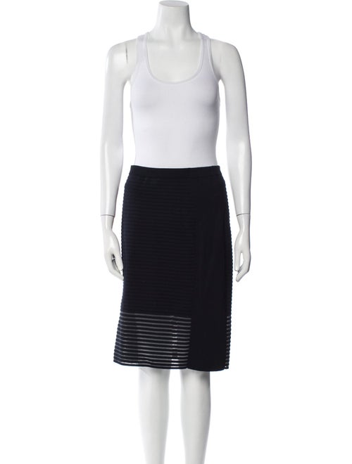 Lafayette 148 Striped Skirt Set