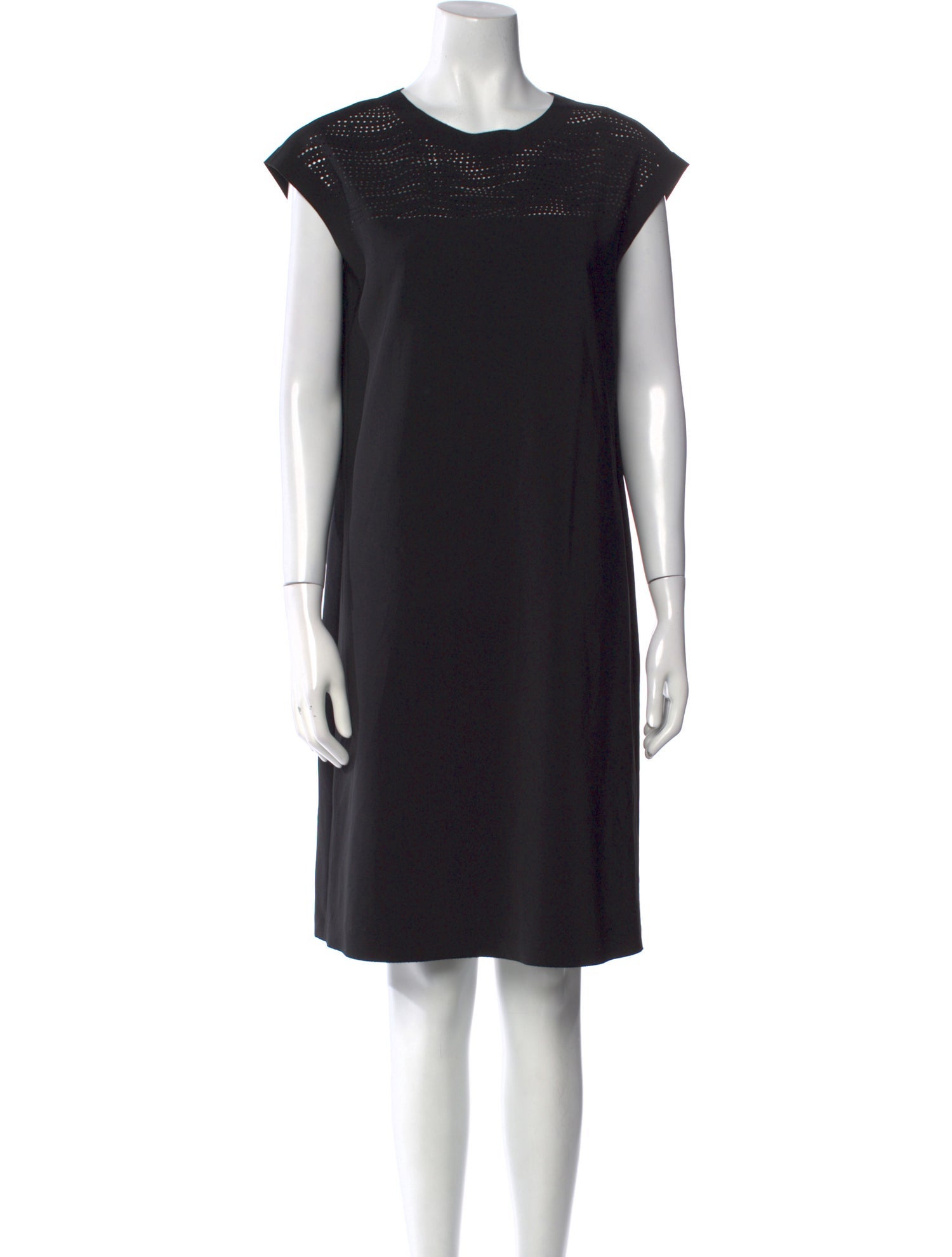 Lafayette 148 Crew Neck Knee-Length Dress