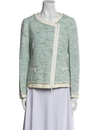Lafayette 148 Tweed Pattern Jacket