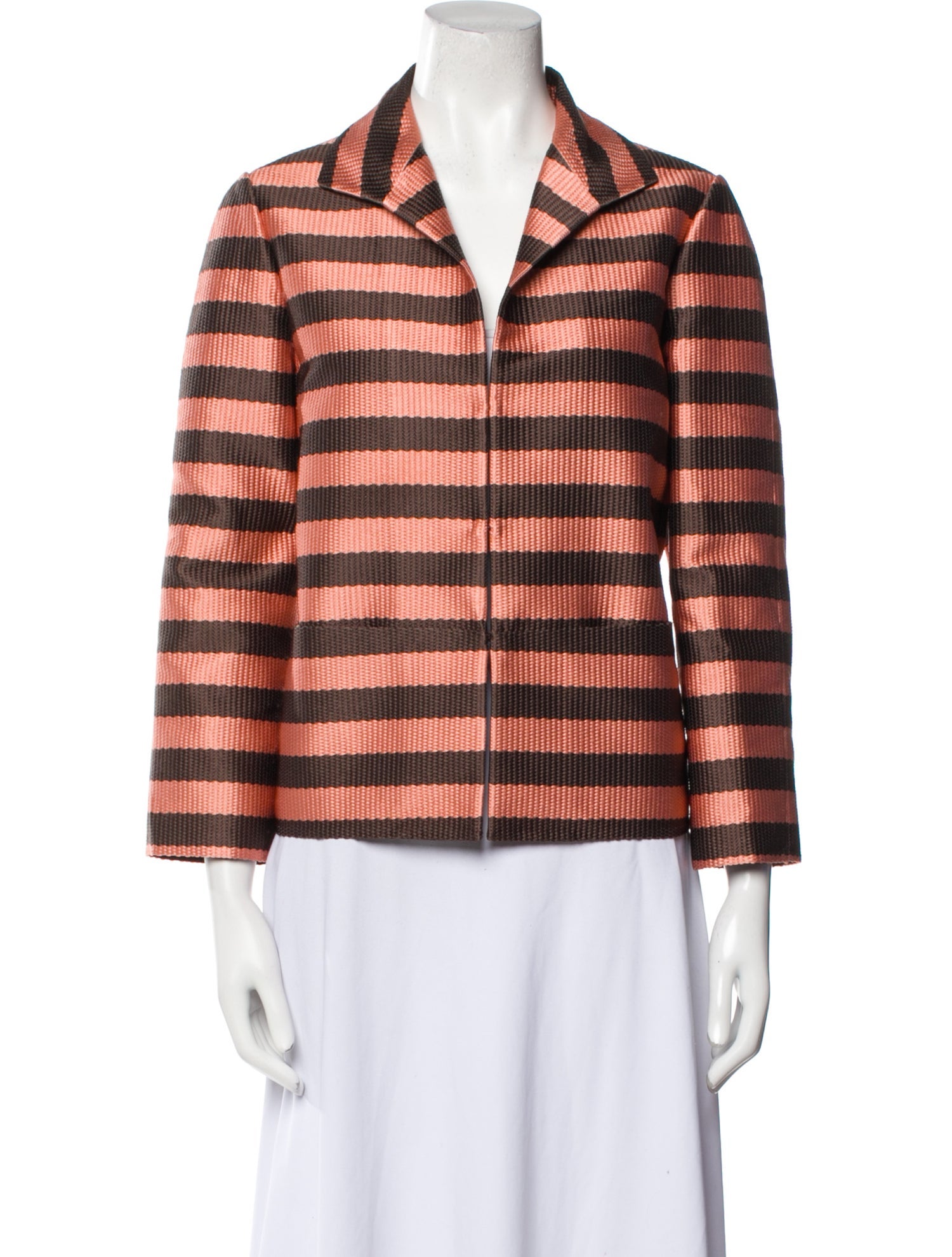Lafayette 148 Striped Blazer