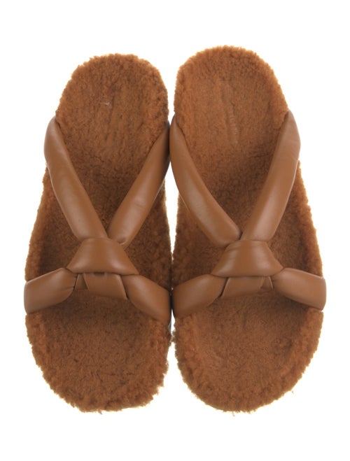 Lafayette 148 Fur Slides