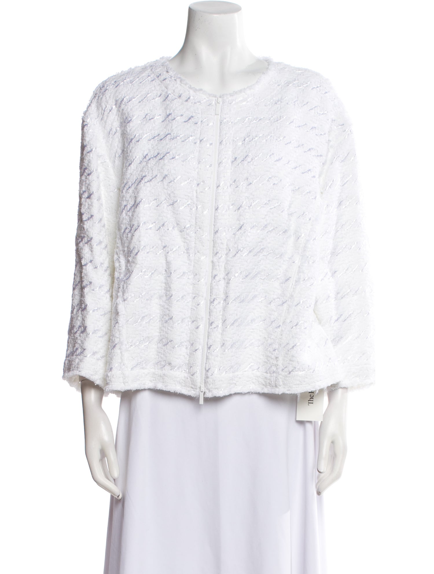 Lafayette 148 Tweed Pattern Jacket