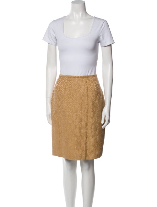 Lafayette 148 Printed Skirt Set