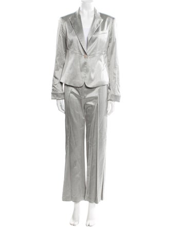 Lafayette 148 Virgin Wool Pantsuit