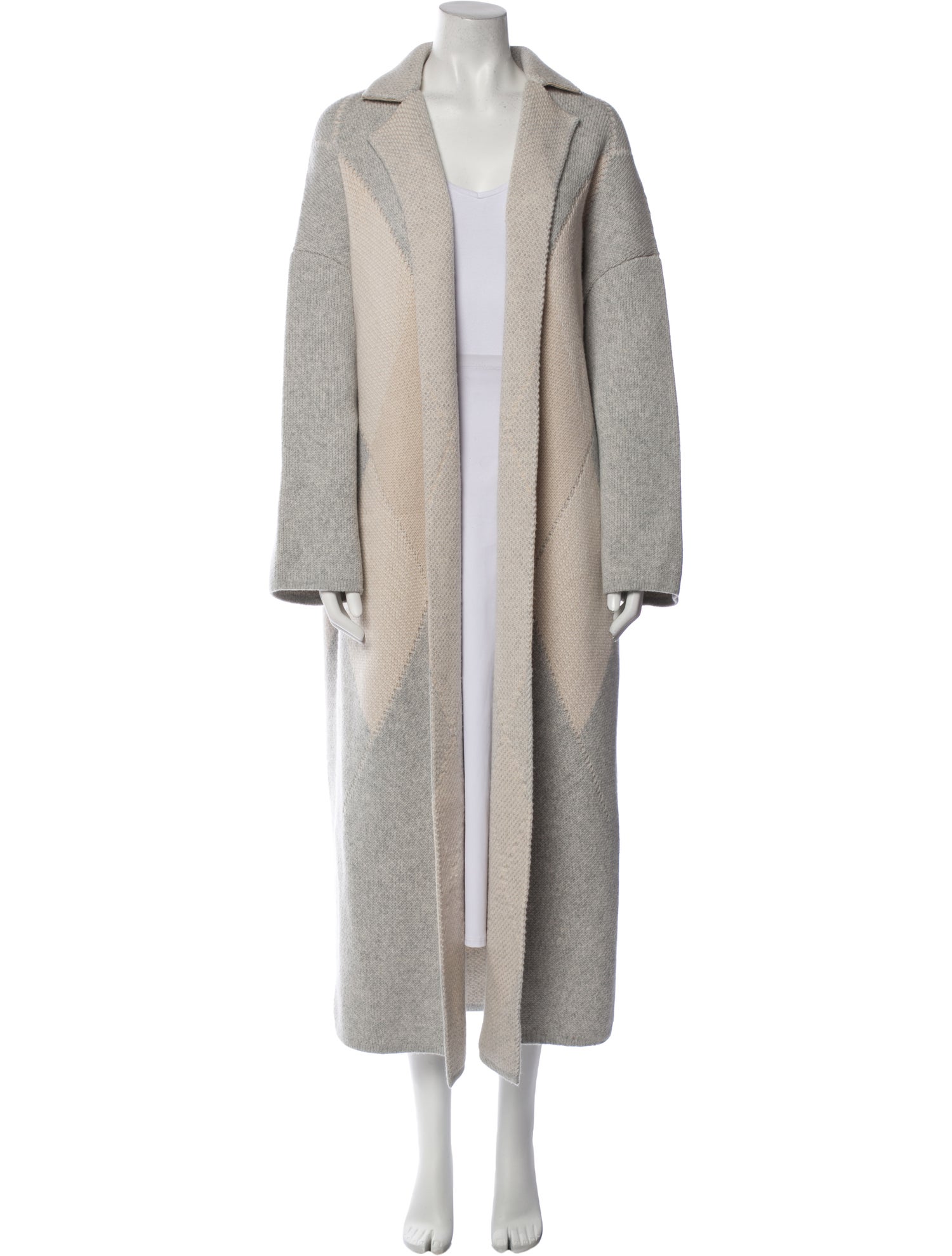 Lafayette 148 Cashmere Faux Fur Coat w/ Tags