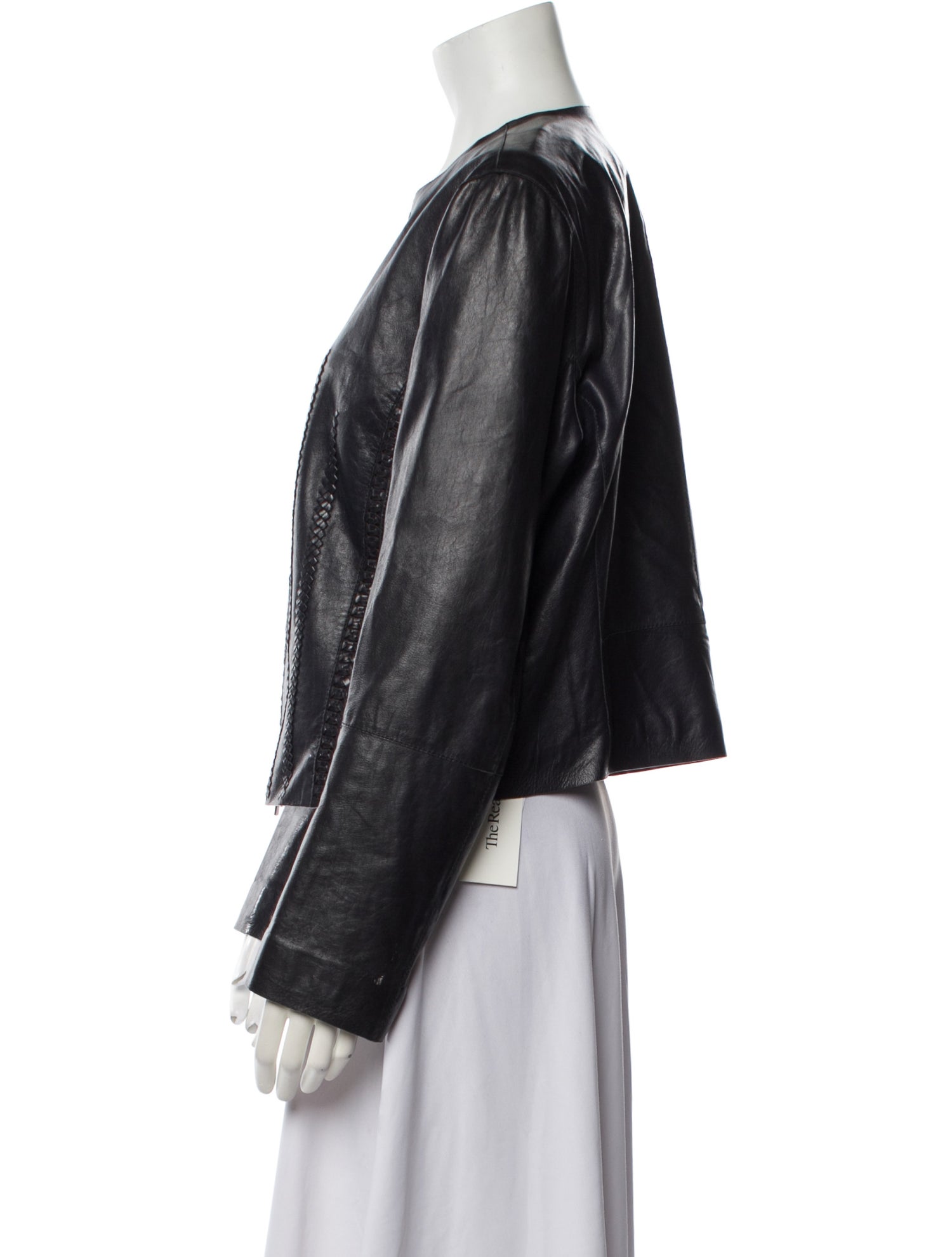 Lafayette 148 Leather Biker Jacket