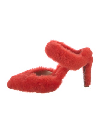 Lafayette 148 Fur Mules