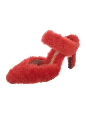 Lafayette 148 Fur Mules