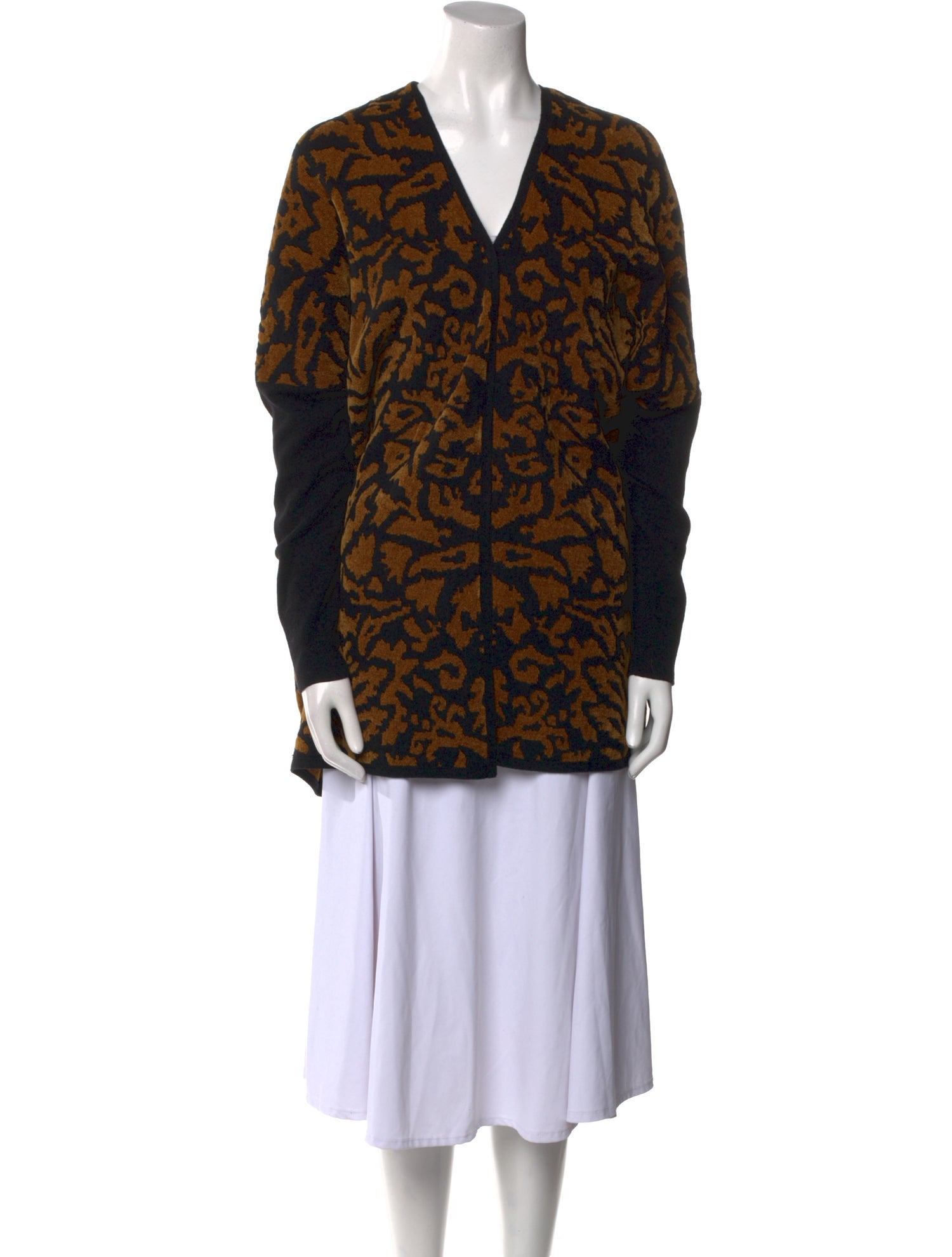 Lafayette 148 Wool Printed Sweater