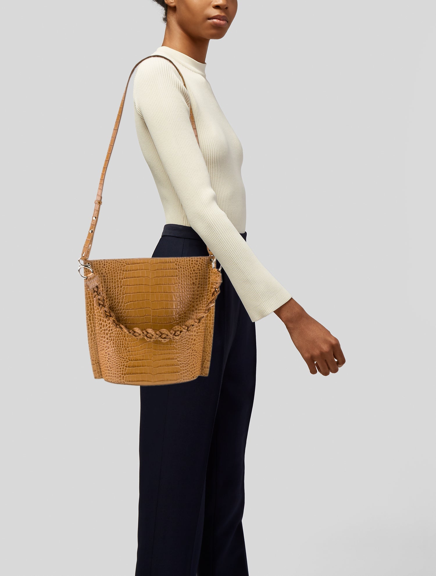 Lafayette 148 Leather Shoulder Bag