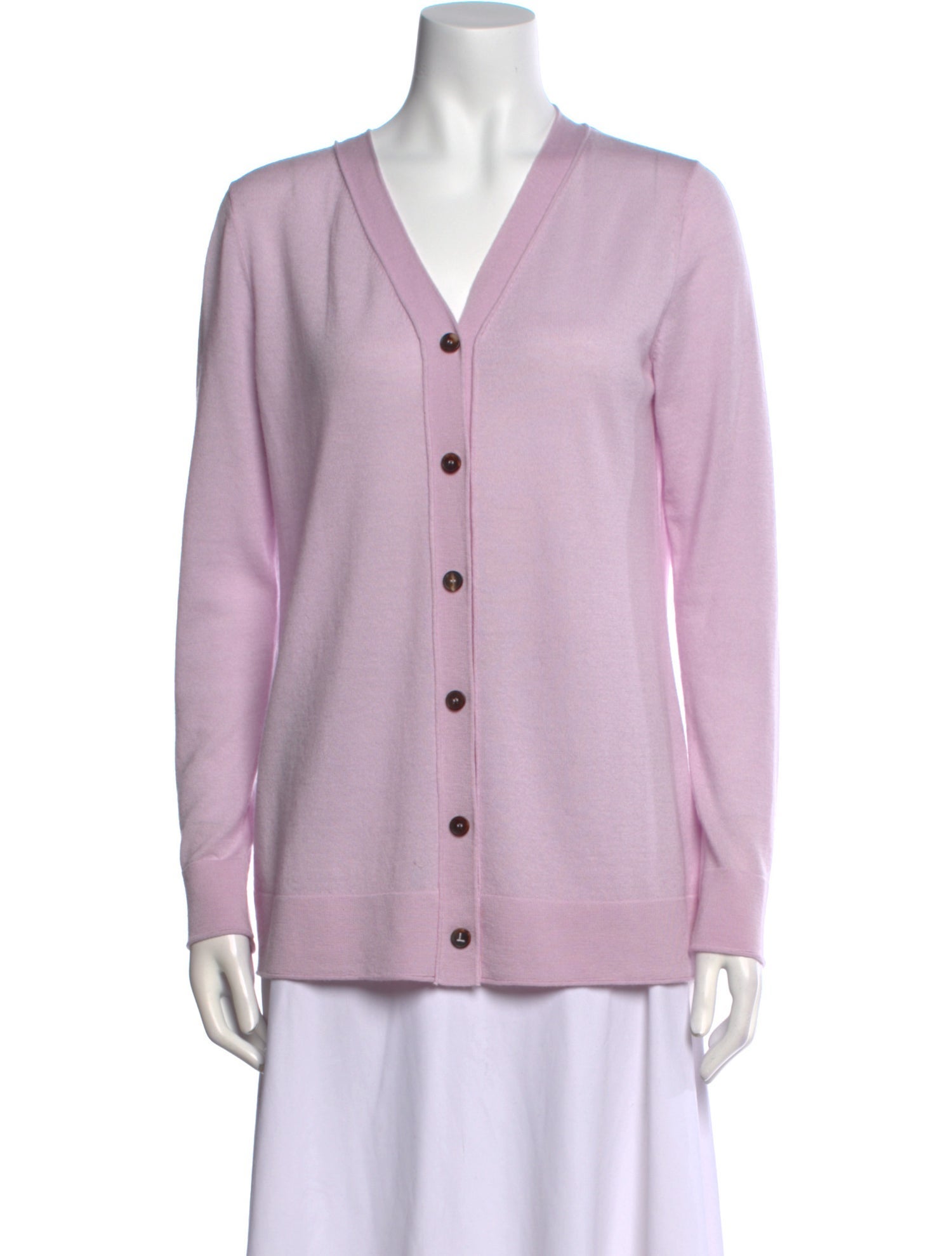 Lafayette 148 Cashmere V-Neck Sweater