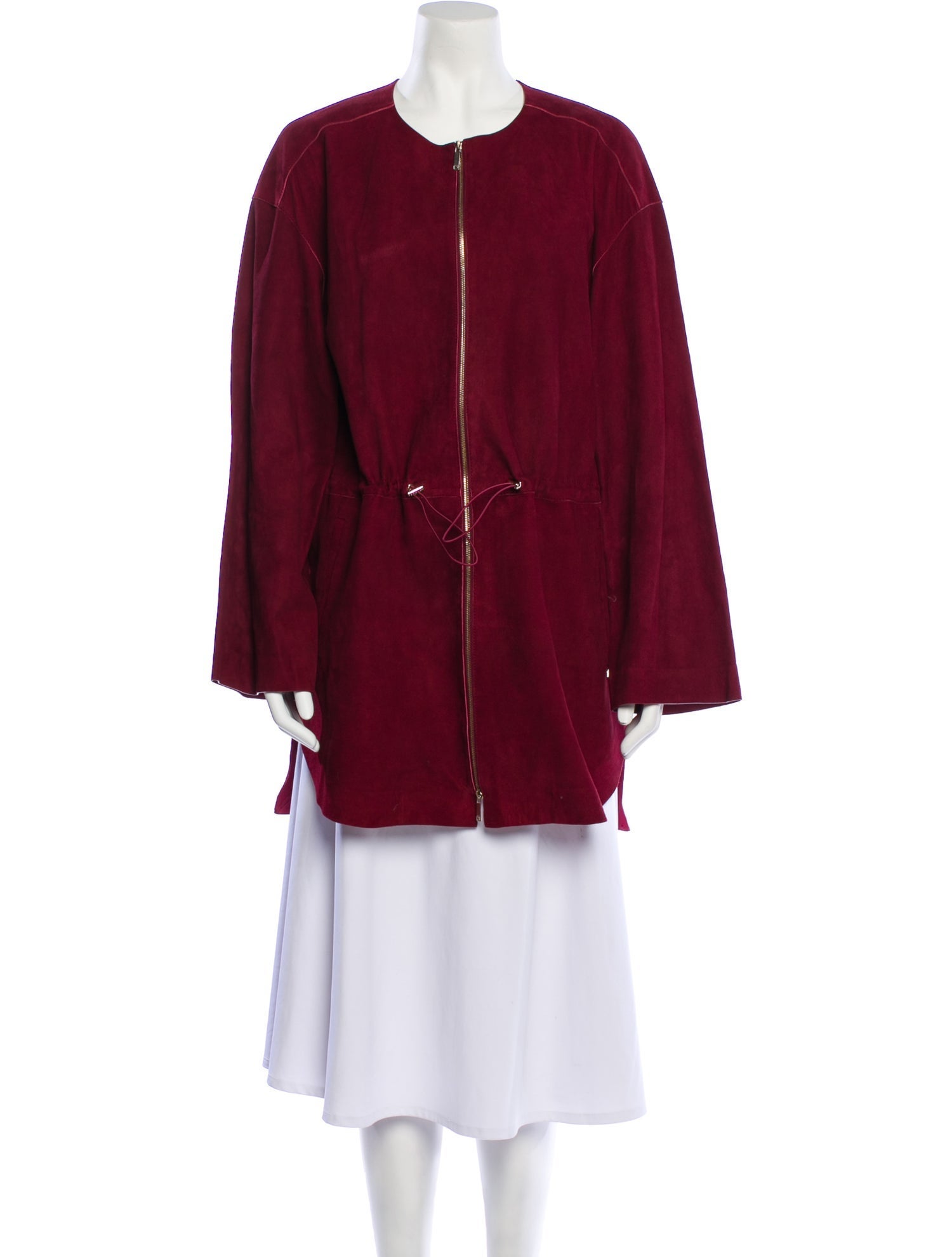 Lafayette 148 Leather Coat