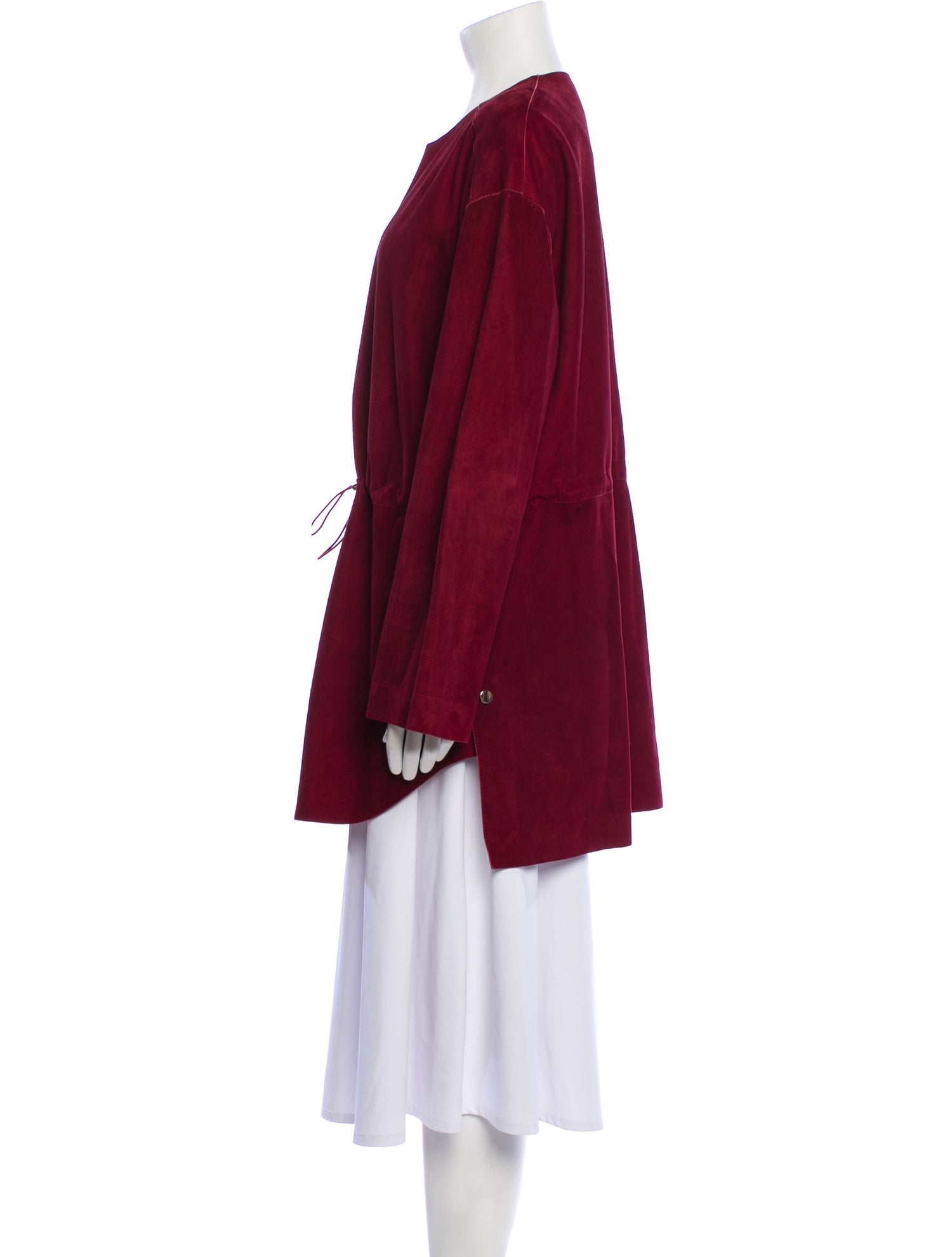 Lafayette 148 Leather Coat