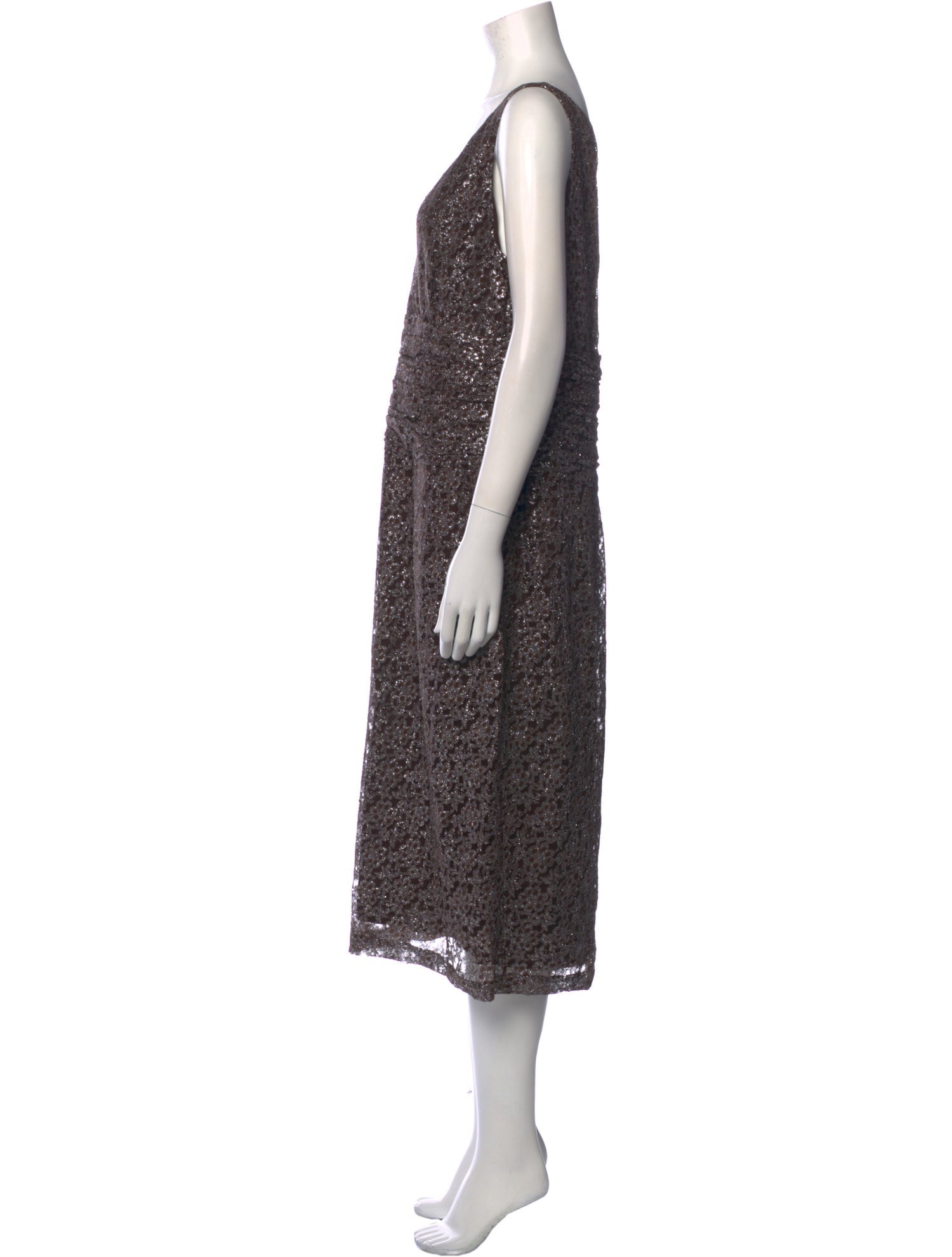 Lafayette 148 Nylon Midi Length Dress w/ Tags