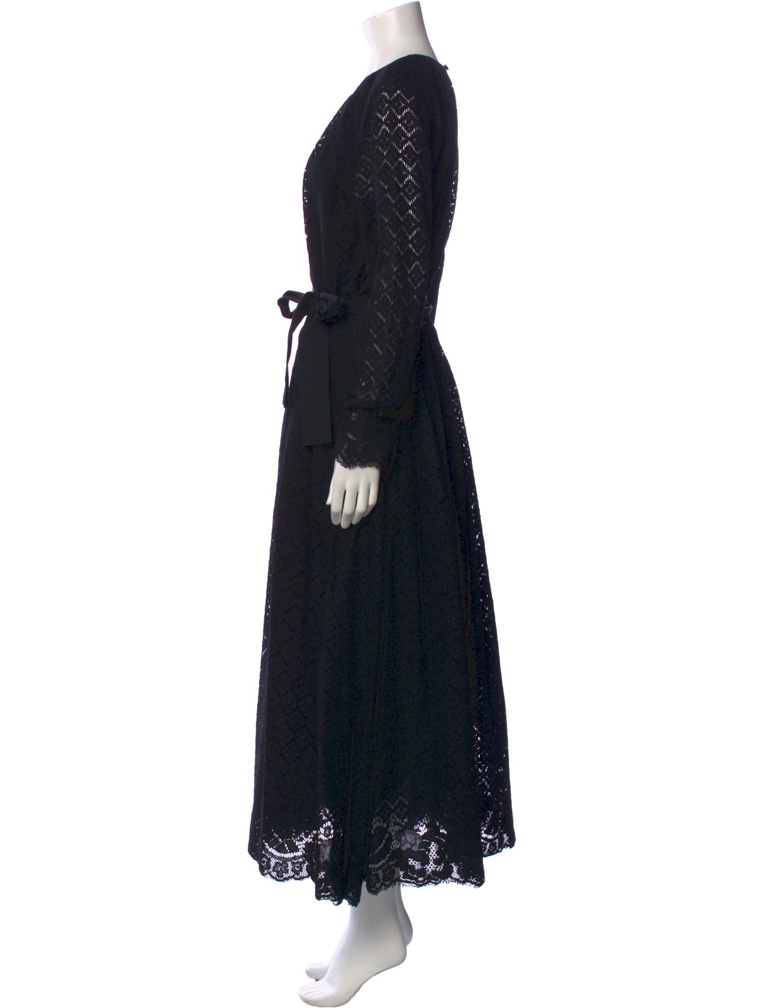 Lafayette 148 Lace Pattern Long Dress