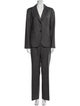 Lafayette 148 Wool Striped Pantsuit