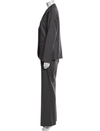Lafayette 148 Wool Striped Pantsuit