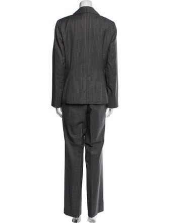 Lafayette 148 Wool Striped Pantsuit