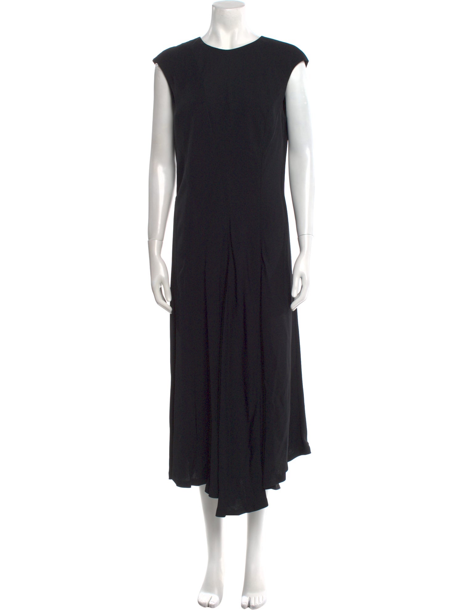 Lafayette 148 Crew Neck Long Dress